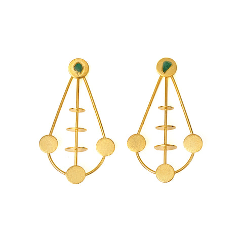 Replica Korean National Treasure No. 90 24K Gold Plated Earrings | eBay