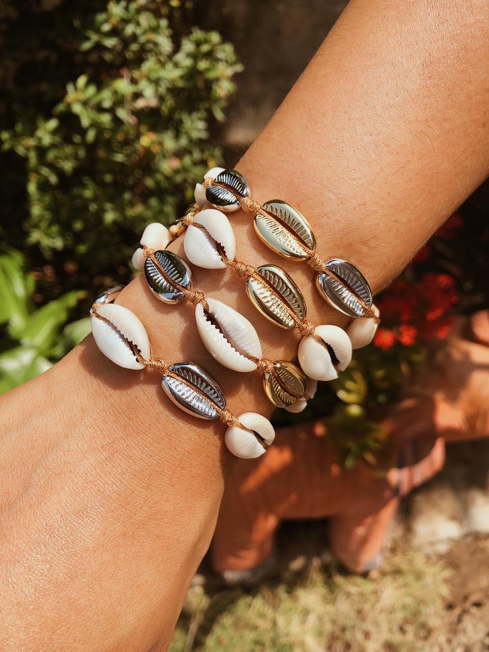 VALERO shells bracelet set (x3)