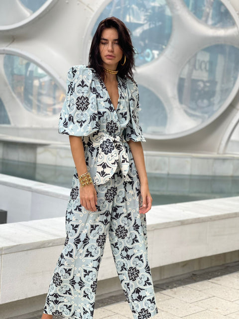 New York Belted Jumpsuit